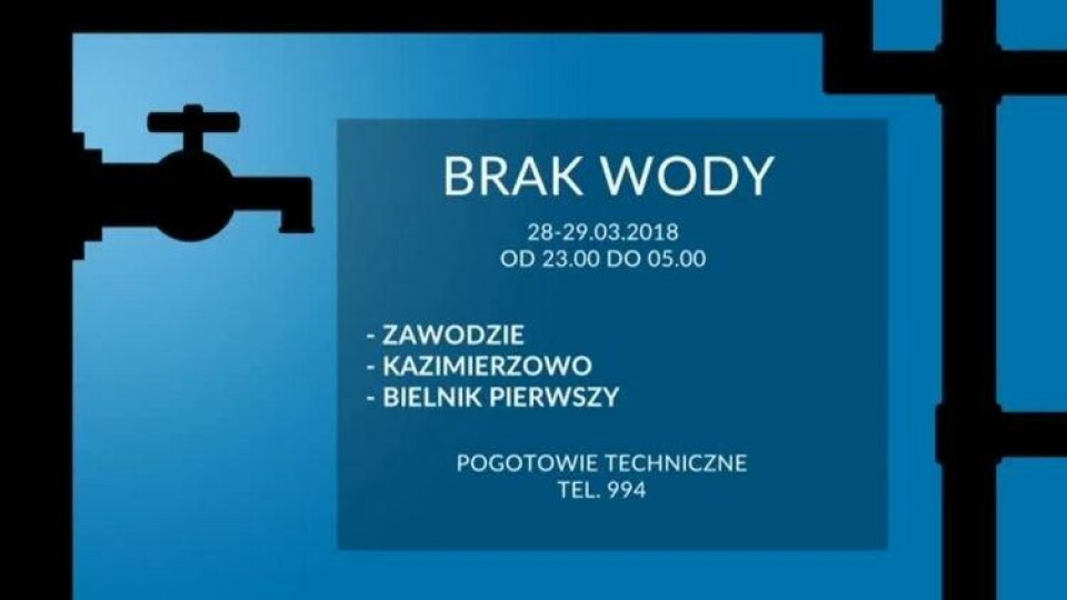 Płukanie sieci wodociągowej