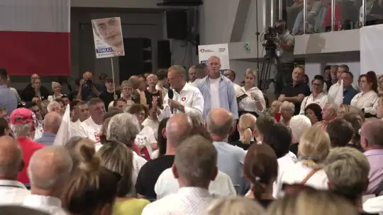 Donald Tusk odwiedził Elbląg