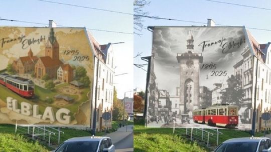130 lat tramwajów w Elblągu. Wybierz mural jubileuszowy