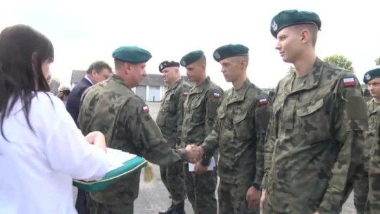 16. Pułk Logistyczny przyjął nowych żołnierzy