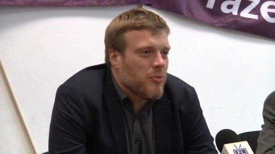 Adrian Zandberg w Elblągu