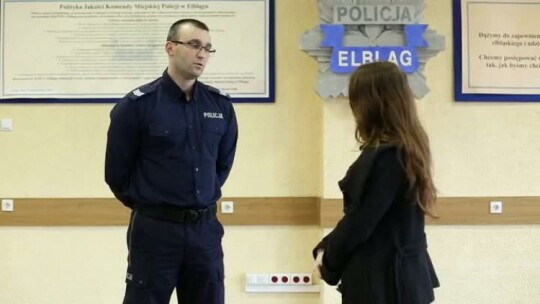 Akcja elbląskiej policji pomogła małej Hiszpance
