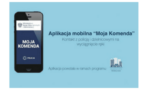 Aplikacja „Moja Komenda” - wyszukaj dzielnicowego