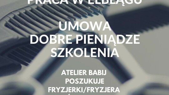 Atelier Fryzjerskie MARTA BABIJ poszukuje do swojego teamu kolejnego talentu!