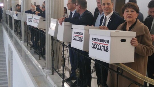 Będzie referendum w sprawie oświaty? 