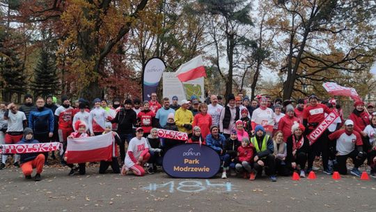 Biało-czerwony Parkrun [GALERIA ZDJĘĆ]