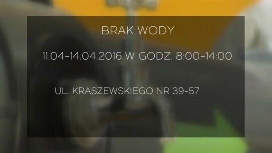 Brak wody