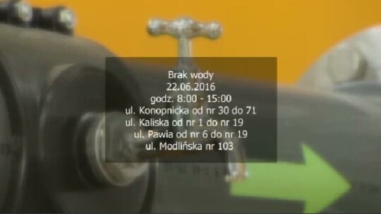 Brak wody