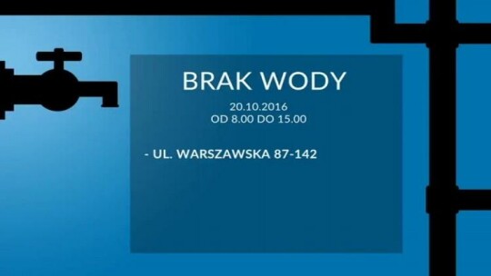 Brak wody