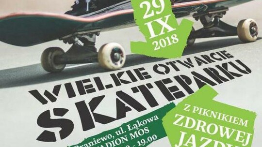 Braniewo: Otwarcie skateparku