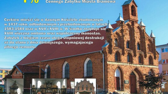 Braniewski zabytek  potrzebuje wsparcia