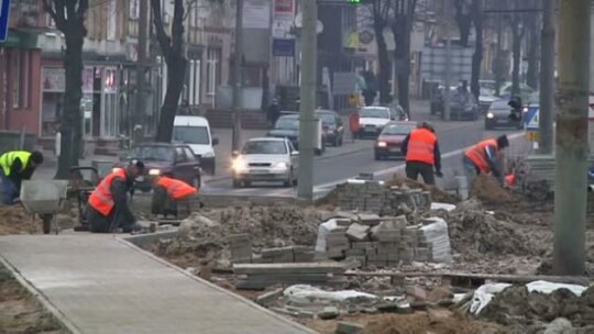 Chodnik zamiast galerii