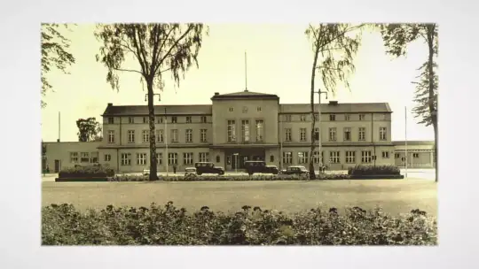 Dawniej i dziś - Dworzec kolejowy w Elblągu