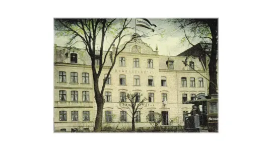 Dawniej i dziś - Hotel Dworcowy