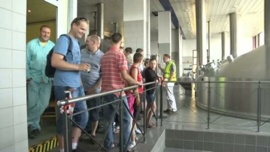 Drzwi otwarte w browarze i Alstom