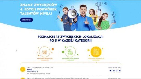 Dwunastka wywalczyła Podwórko Nivea