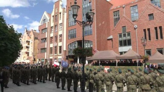 Elbląg przywitał żołnierzy NATO 