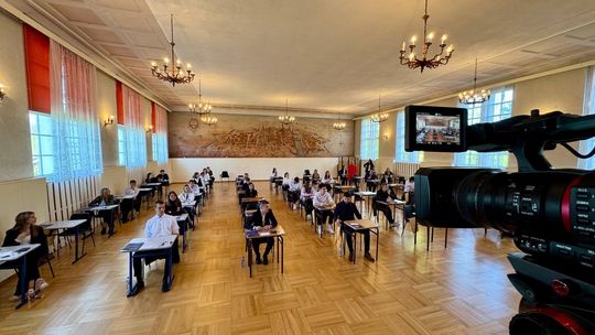 Elbląscy uczniowie zdają egzamin z dojrzałości