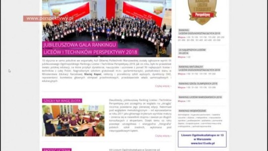 Elbląskie licea w rankingu 