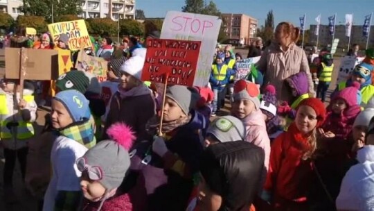 Elbląskie przedszkolaki strajkowały
