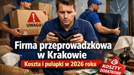 Firma przeprowadzkowa w Krakowie - ukryte koszta i pułapki w 2026 roku