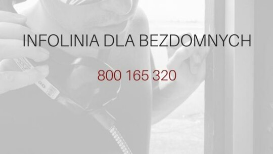 Infolinia dla bezdomnych
