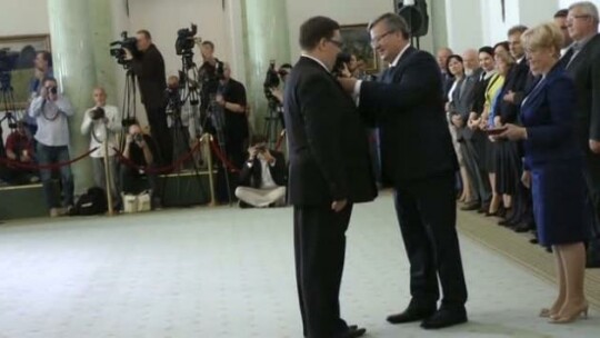 Juliusz Marek odznaczony przez prezydenta RP