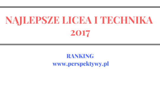 Już jest ranking najlepszych szkół w Polsce