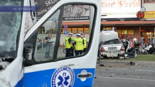 Karetka jechała na sygnale