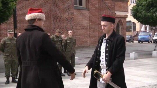 Kościuszko i Poniatowski na elbląskiej starówce