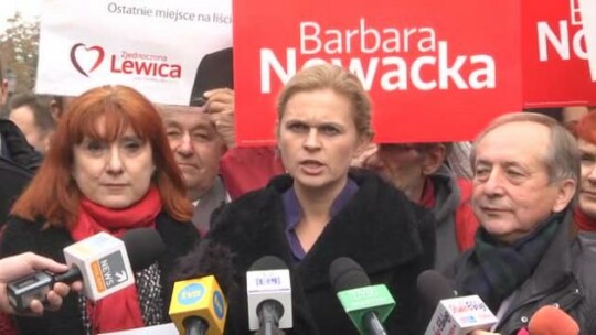 Liderka Lewicy w Elblągu 