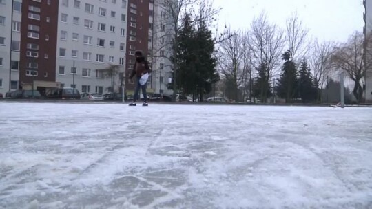 Lodowisko pod gołym niebem