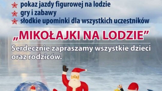 Mikołajki na lodowisku