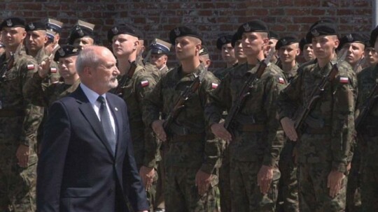 Minister Obrony Narodowej Antoni Macierewicz w Elblągu!
