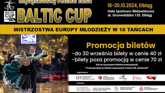 Mistrzostwa Europy Młodzieży w 10 Tańcach – perełka 24. Międzynarodowego Festiwalu Tańca Baltic Cup