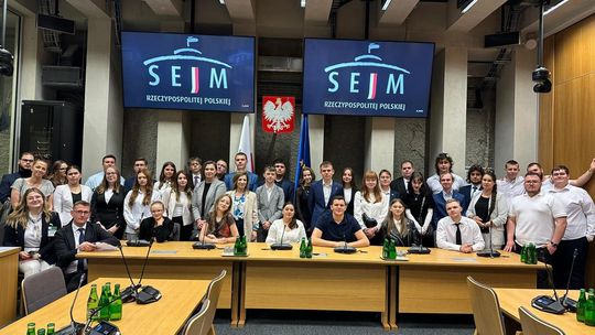 Młodzi ambasadorzy Elbląga na ważnej wizycie