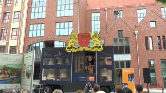Mobilny carillon w Elblągu