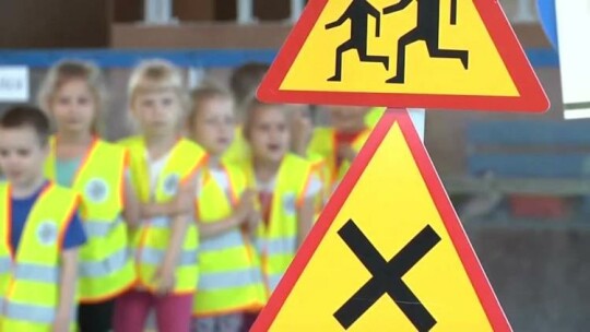 Najmłodsi uczą zasad ruchu drogowego