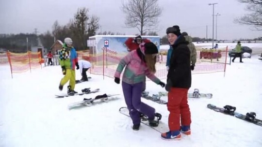 Narciarze już podbijają Górę Chrobrego