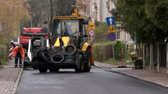 Nowa nawierzchnia na Kopernika i Chopina coraz bliżej