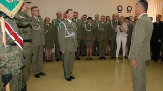 Nowy komendant oddziału Straży Granicznej