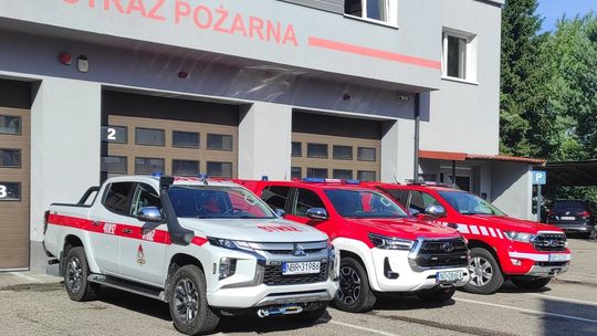 Nowy lekki samochód rozpoznawczo-ratowniczy w PSP Braniewo