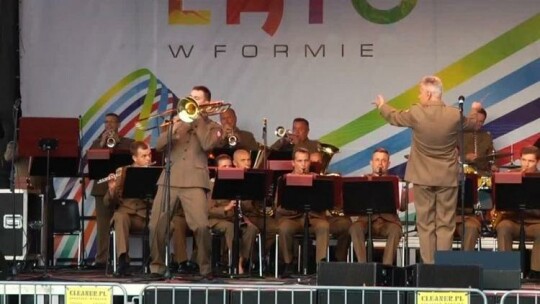 Orkiestra Wojskowa zagrała dla elblążan