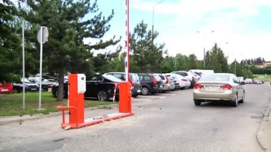 Parking za szlabanem