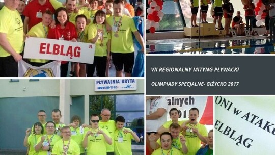 Pierwsze medale zawodników Klubu Olimpiad Specjalnych „ONI w ATAKu’’ na Mityngu Pływackim w Giżycku