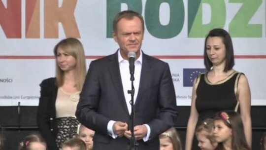Piknik europejski z premierem