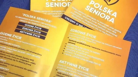 Platforma Obywatelska tworzy program dla seniorów
