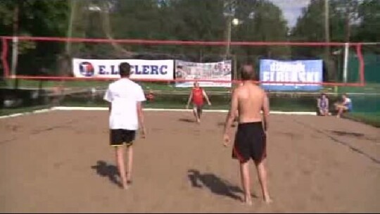 Plażówka na basenie