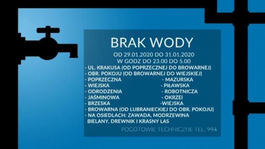 Płukanie sieci wodociągowej 
