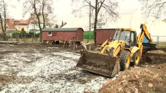 Pocisk na budowie